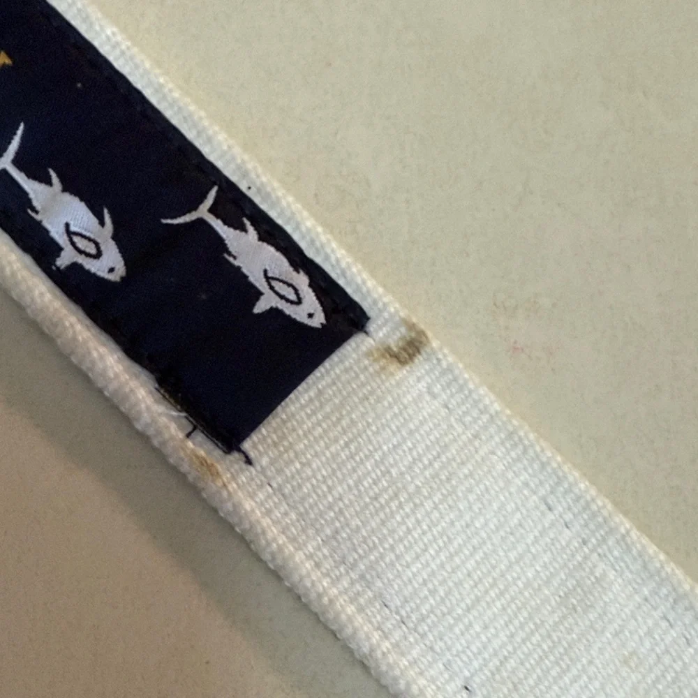 Polo by Ralph Lauren Boy’s Navy Belt with Fish 36”